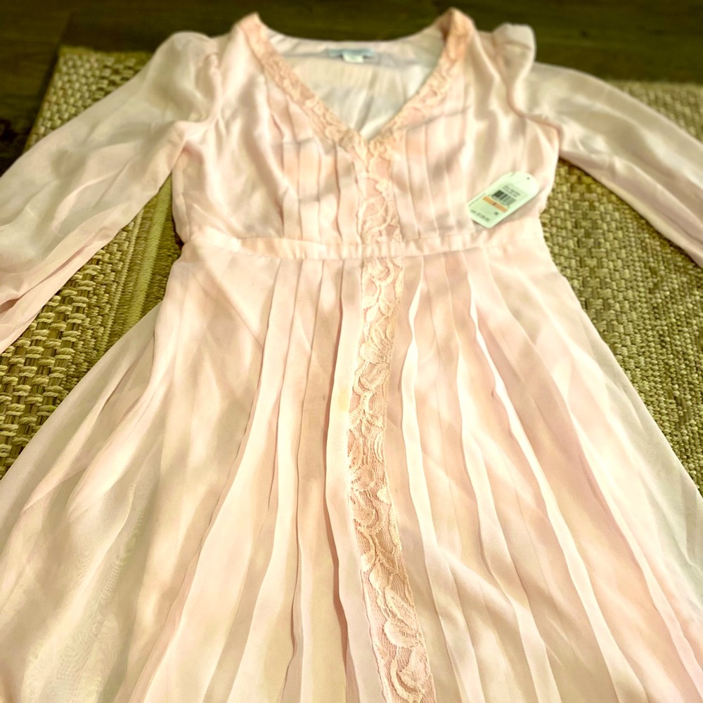 Jessica Simpson pink cocktail dress